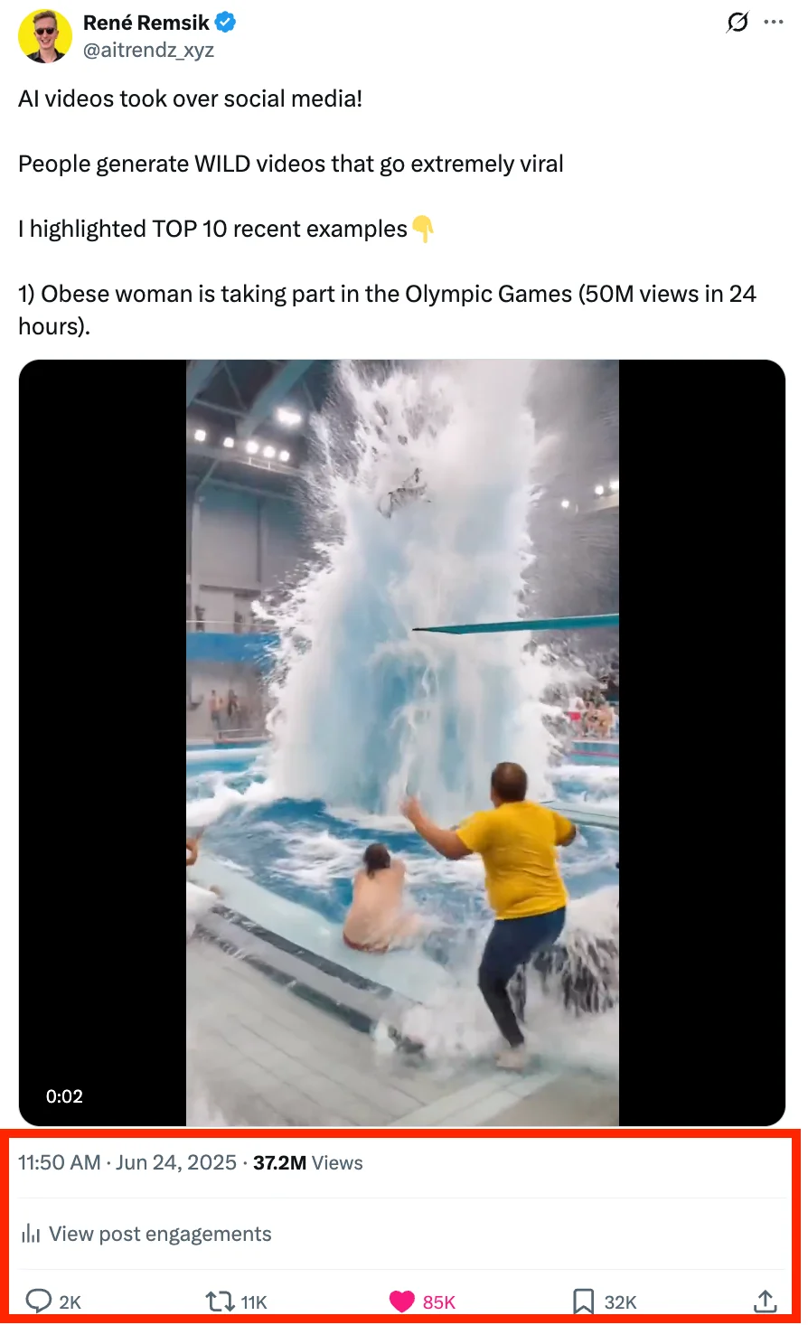 Viral thread example 1